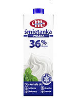 Вершки тваринні Smietanka Mlekovita 36% 1 л