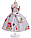 Ошатний  біла сукня для дівчинкиElegant white dress for the girl., фото 4