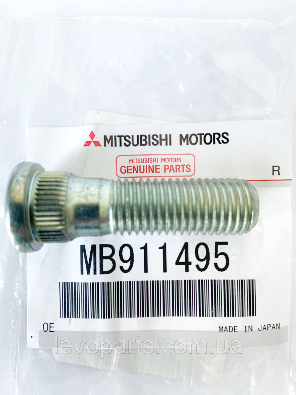 Шпилька колеса Mitsubishi Lancer IX, Lancer X (Міцубісі Лансер 9/10) MMC Оригінал MB911495