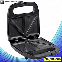 Сэндвичница бутербродниця електрична Domotec MS-7777, фото 4