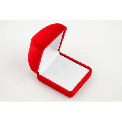 Футляр оксамитовий для сережок червоний, бордовий, синій, фото 2