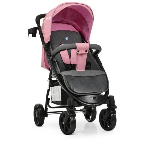 Коляска прогулянкова дитяча Bambi M 3409-3, прогулянкова, книжка, фіолетова