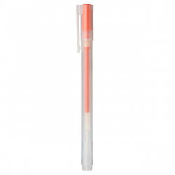 Ручка MUJI гелева помаранчева 0,38 мм GEL-Ink (4550002794279)