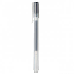 Ручка MUJI гелева чорна 0,7 мм GEL-Ink (4550002796891)