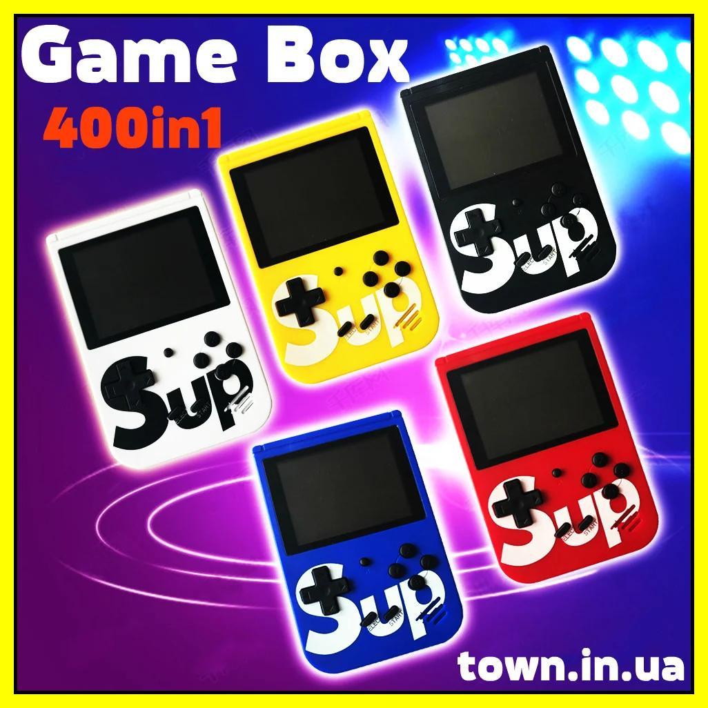 Портативна ігрова приставка Game Box,Sup 400 in 1.Ігрова ретро (retro) консоль.Dendy 400 ігор.