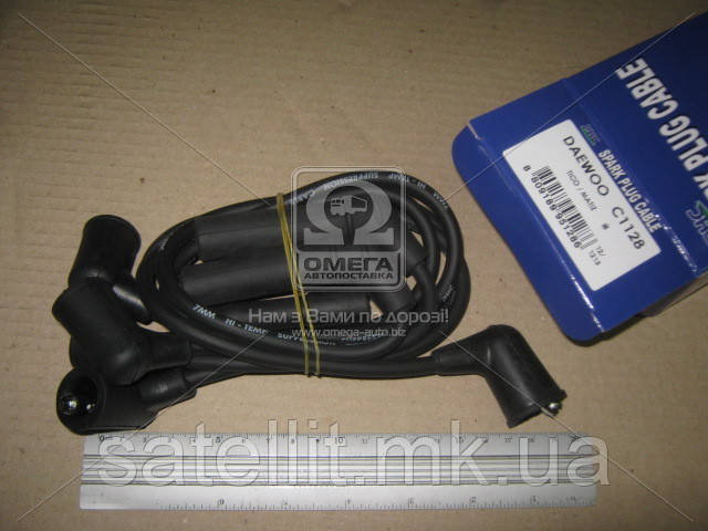 Провід запалювання до/т Daewoo Матез Valeo 0,8 (3 циліндри), C1128
