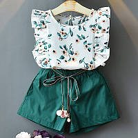 Літній комплект блузка шорти для дівчинки на 5 років