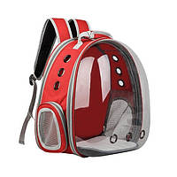 Рюкзак переноска з розширенням Cat Pet для домашніх тварин (кішок, собак, кроликів, птахів) ( код: IBH007R )
