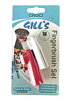 Зубні щітки для тварин Croci Gill's 2 шт/уп