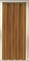 Двери гармошка Дуб Рустик Folding межкомнатные, глухие, складные, раздвижные, пластиковые, скрытые