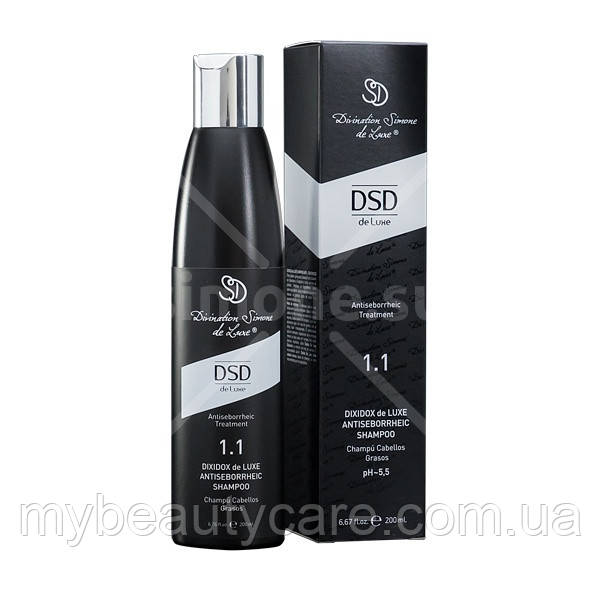 DSD DE LUXE 1.1 Антисеборейний шампунь 200 мл