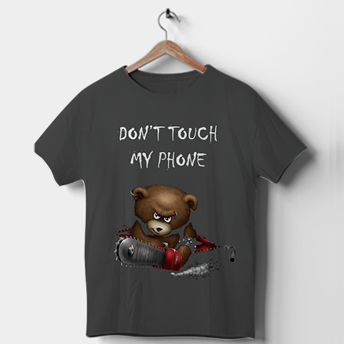 Футболка чоловіча don't touch my phone