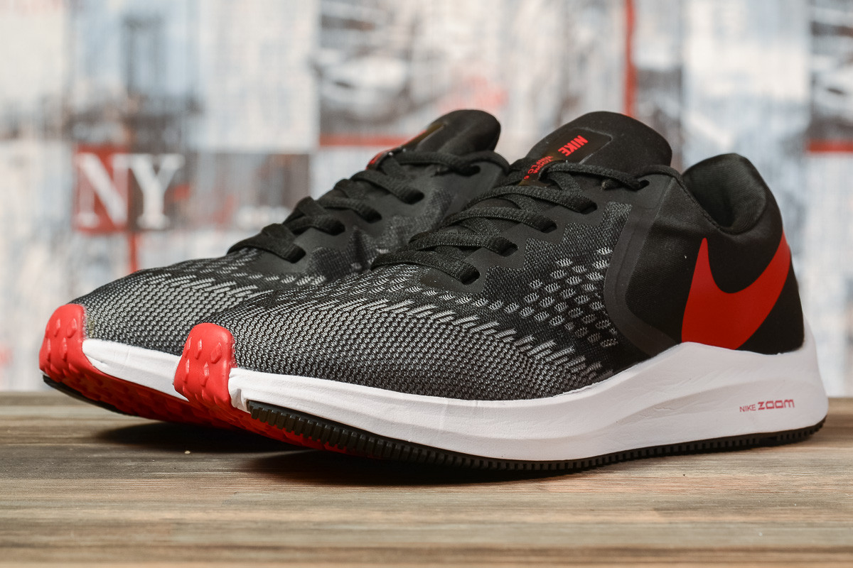 Чоловічі кросівки Nike Zoom, чорні / кросівки чоловічі Найк Зум (Топ репліка ААА+)