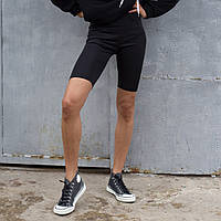 Жіночі велосипедки шорти купити чорний Київ