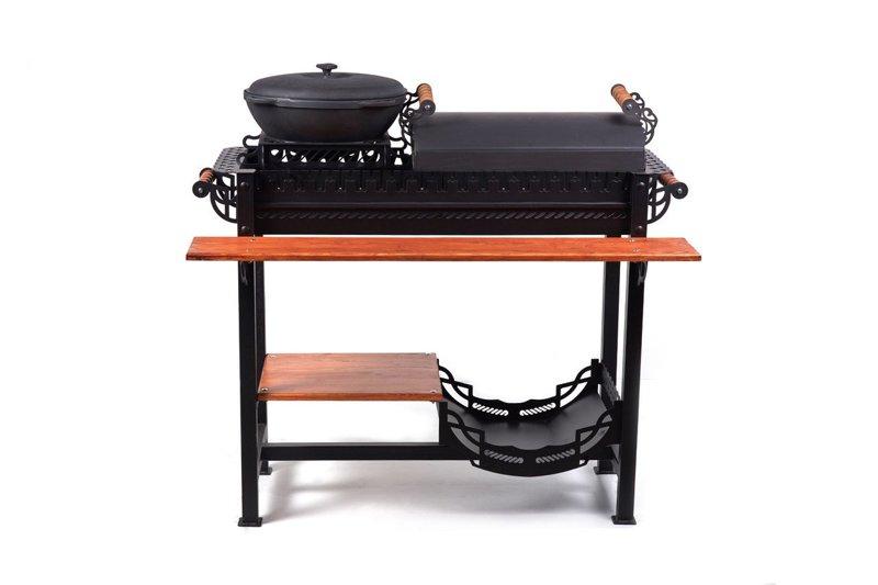 Мангал барбекю Smoke House. Стаціонарний. 4 мм. Якісний, фото 1