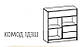 Комод 1Д+3Ш "Тіпс" (Мебель-Сервіс), фото 6