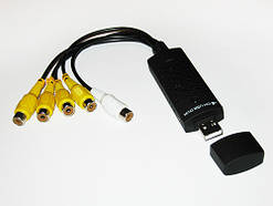 4-канальна USB карта відеозахоплення EasyCap