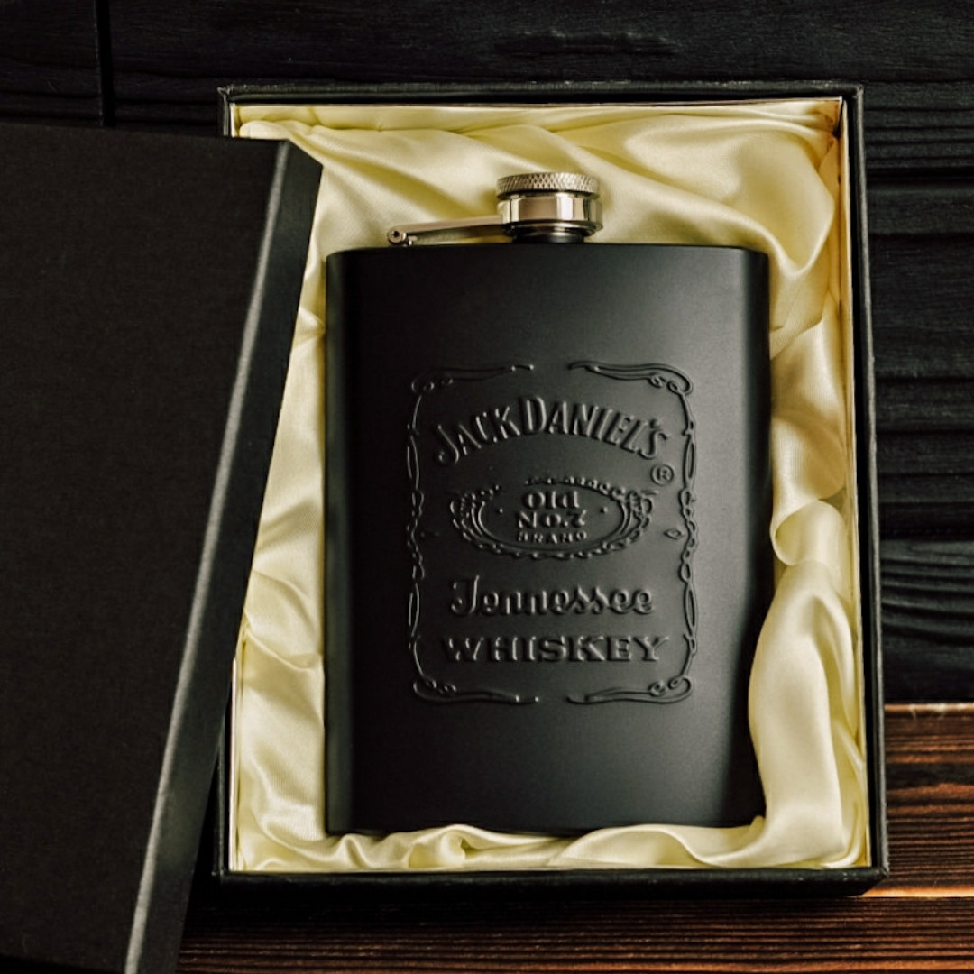 Фляга з нержавіючої сталі "Jack Daniels", 240 мл