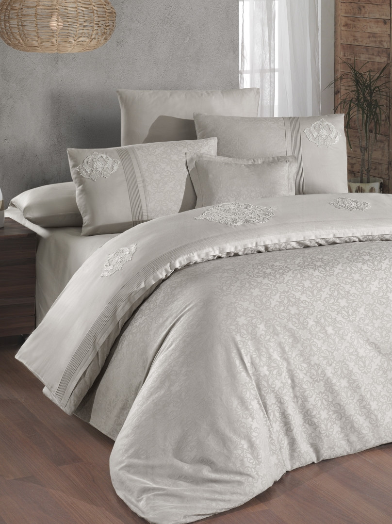 Постільна білизна First Choice V. I. P Satin Moonlight Mirabel Toprak, фото 1