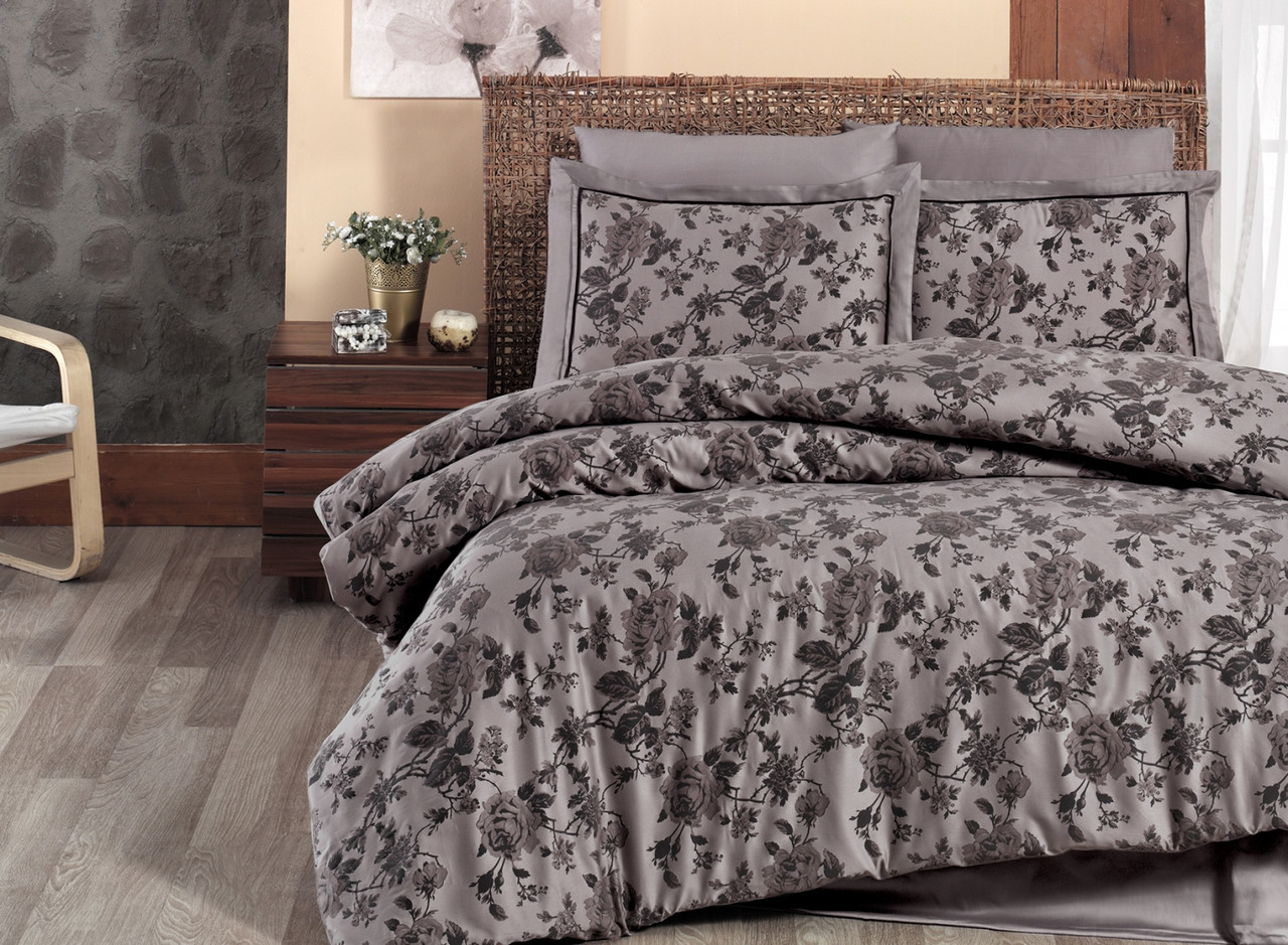 Постільна Білизна First Choice Deluxe Satin Agora Vizon