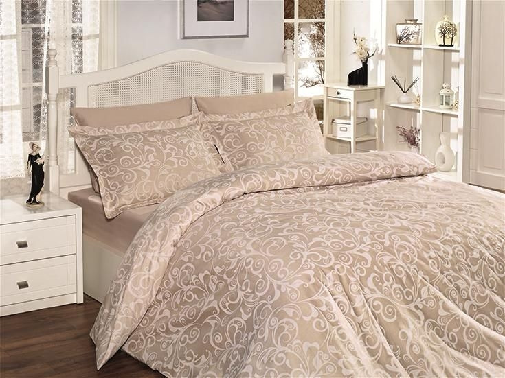 Постільна Білизна First Cotton Satin Sweta Ekru Полуторний