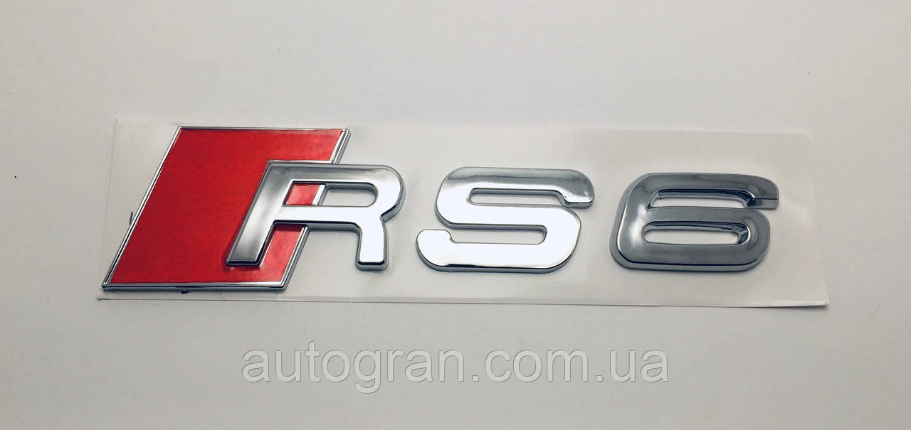 Емблема на кузов Audi RS6