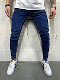 Чоловічі джинси M242 темно-сині, фото 2