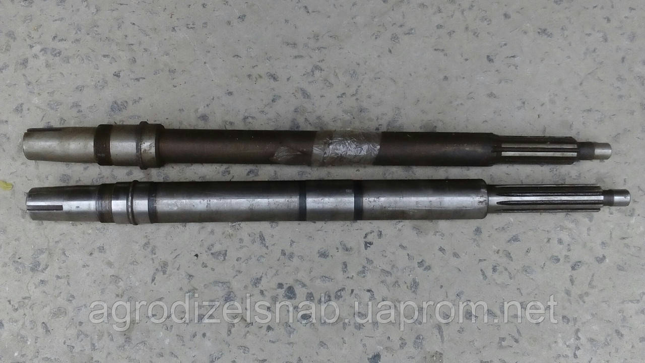 Вал сцепления 238АК-4200130-02 комбайна Дон-1500Б (двигатель ЯМЗ-238АК) переходной удлинённый (вариант №2)