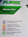 Plamix Oscar-001 Black Змішувач для умивальника PM0024, фото 7