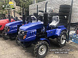 Мототрактор DW 160 LXL Міні-трактор з Фрезою та Плугом!, фото 4