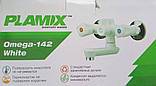 Plamix Omega-142 White Змішувач для ванни (без шланга та лійки) PM0021, фото 8
