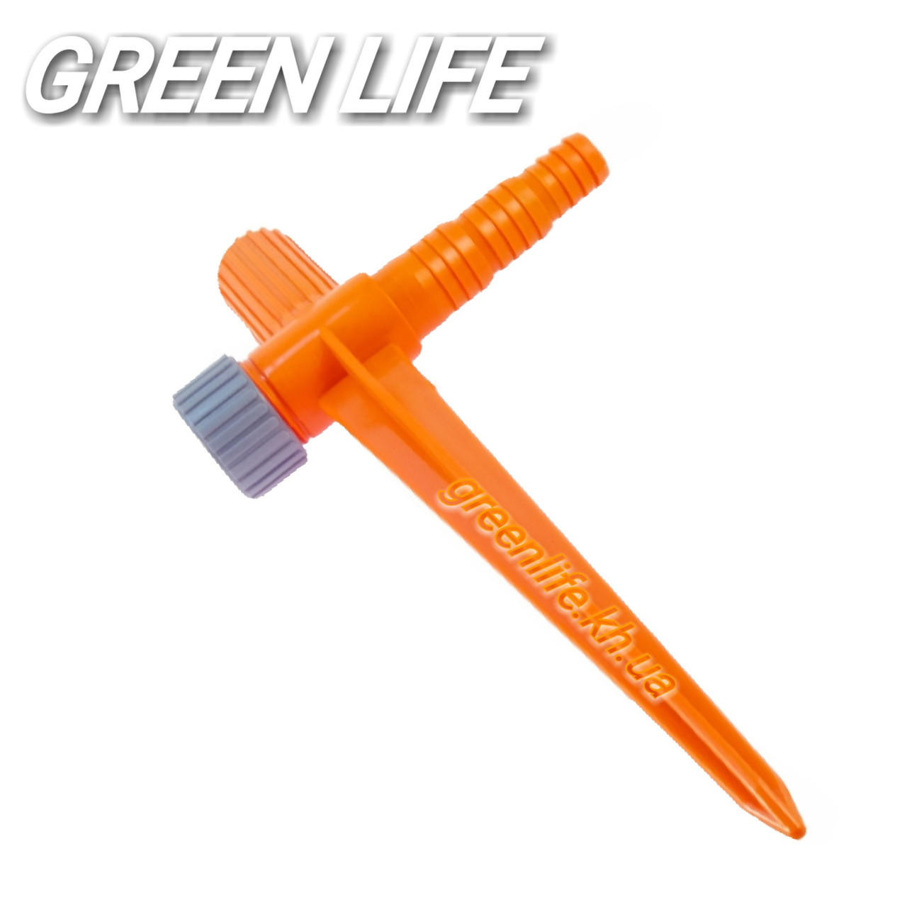 Кілочок прохідний штуцер 1/2"-5/8"-3/4" SLD