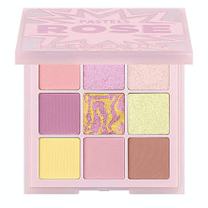Тіні для повік HUDA BEAUTY Pastel Obsessions Palette ROSE (9 кольорів) люкс