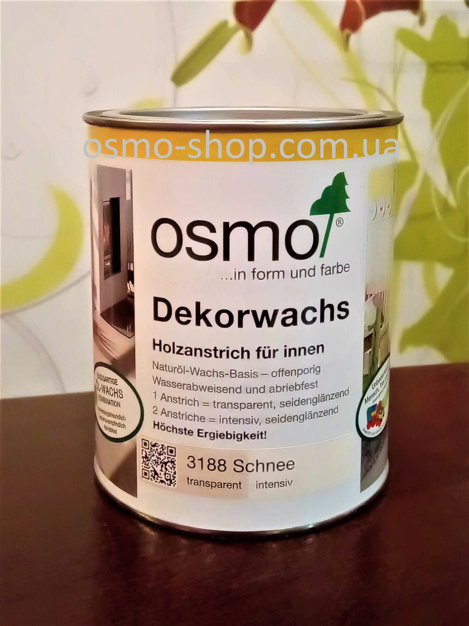 Кольорове масло (фарба) з високим вмістом пігменту OSMO DECORWACHS CREATIV FARBTÖNE