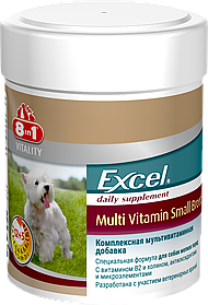 Мультивітамінний комплекс для собак дрібних порід Excel Multi Vitamin 70 таблеток, 8in1