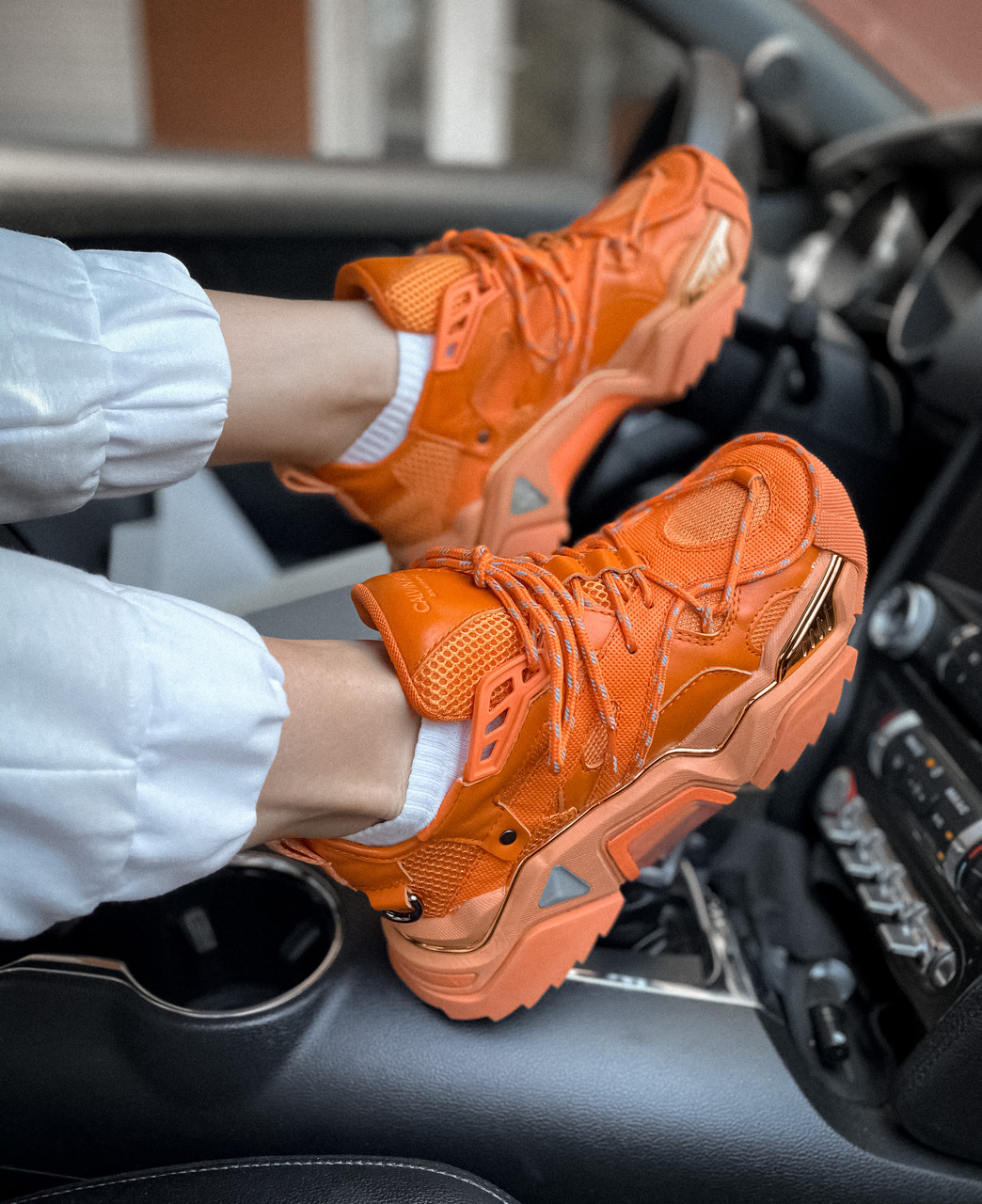 Calvin klein strike 205 orange sale