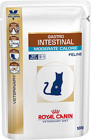 Royal Canin GASTRO-INTESTINAL MODERATE CALORIE FELINE Pouches 0,1кг
