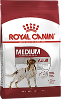 Royal Canin Medium Adult 4кг сухий корм для собак середніх порід від 12 місяців до 7 років