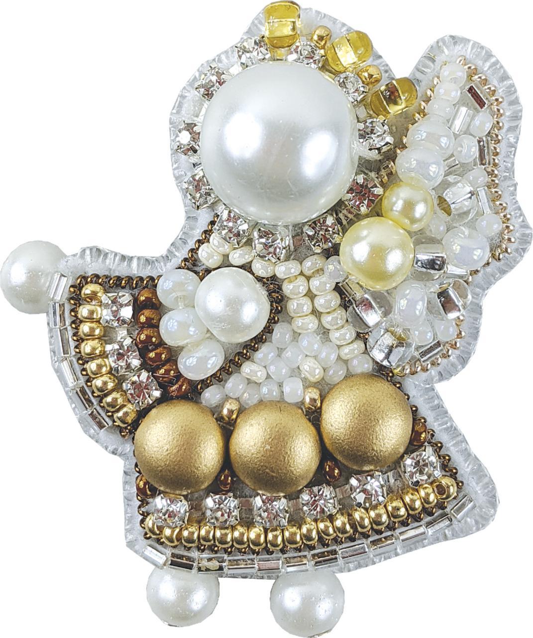 Брошка з бісеру Ангел БП-264