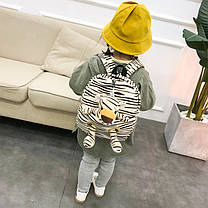 Дитячий м'який  рюкзак з м'якою іграшкою в кишені, фото 2