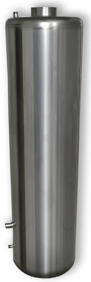 Бак для дровяного титана старого образца 90 литров из нержавеющей стали ...