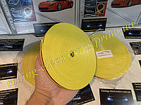 Декоративная молдинг цветная лента 7.6 метра для авто дисков колес титанов защищает от сколов,царапин ! Купить желтый