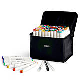 Набір професійних двосторонніх маркерів для скетчингу Touch Smooth 80 кольорів, художні маркери, фото 3