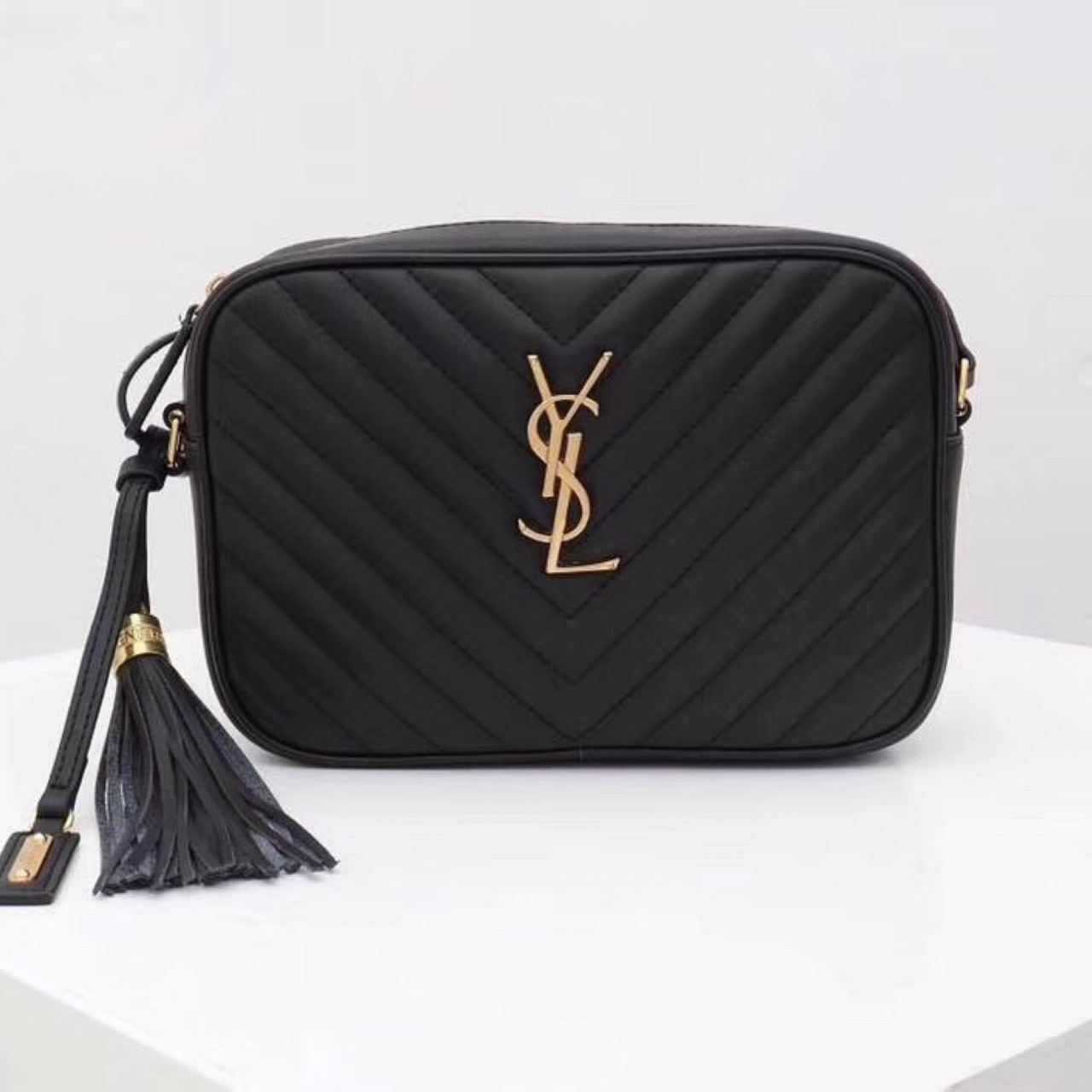 Сумка, клатч Camera Bag Ив Сен Лоран натуральная кожа
