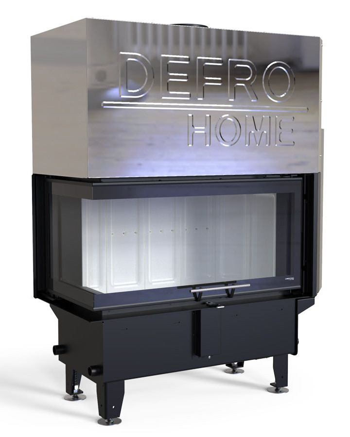 Камінна топка з водяним контуром DEFRO HOME RIVA ME BL G SHORT Гільйотина