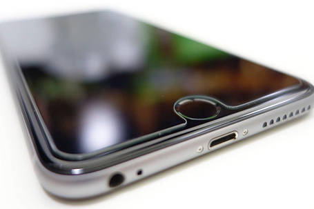 IPhone 6, 6s захисне скло на телефон протиударне TEMPERED 9H прозоре Glass, фото 3