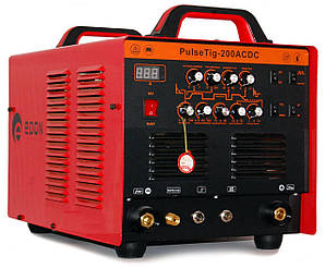 Аргонодуговий зварювальний апарат Edon PULSETIG-200 AC/DC, 220 В, 5.8 кВт, зварювальний струм 20-200 А