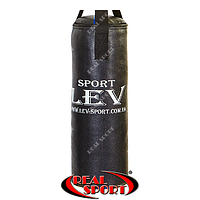 Мішок боксерський Циліндр Кірза h-65cм LV-2825 чорний