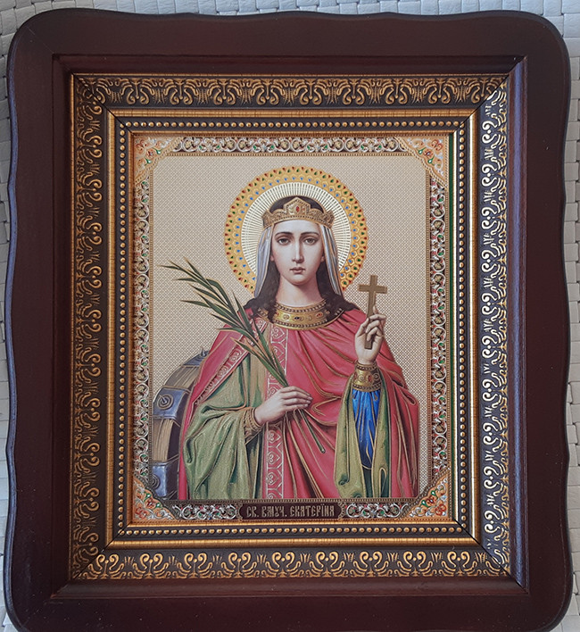 Ікона святої Катерини 23х26см