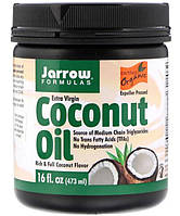 Кокосовое масло Jarrow Formulas, органическое холодного отжыма 473 мл